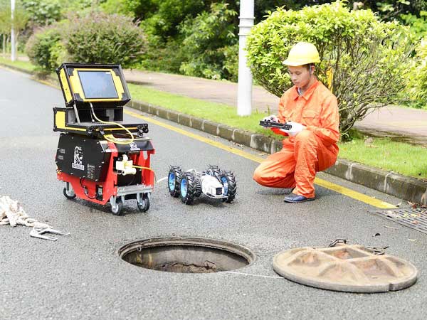 弥勒管道机器人检测
